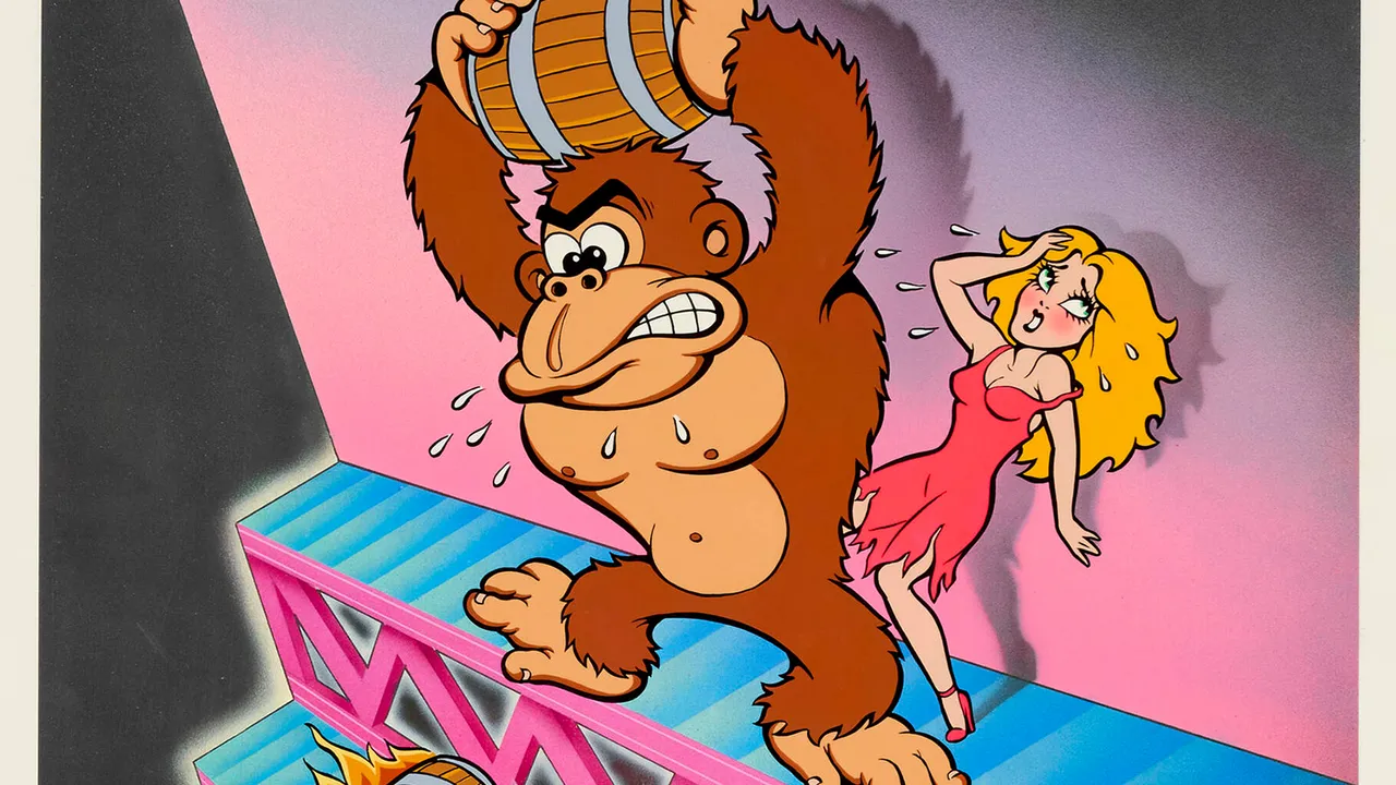 Nadir Donkey Kong Posteri Rekor Fiyata Açık Artırmada Satıldı — Oyun Haberleri kapak görseli