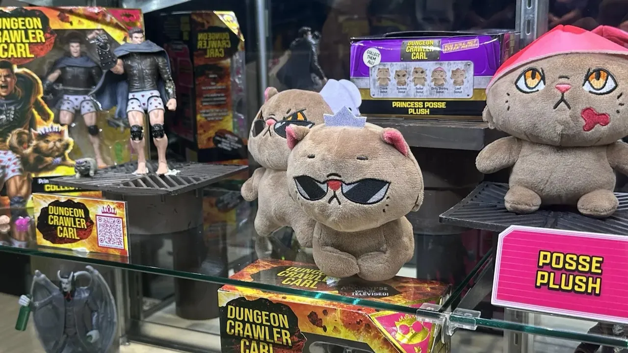 Dungeon Crawler Carl Oyuncakları NYCC Fuarında Görücüye Çıktı — Oyun Haberleri kapak görseli